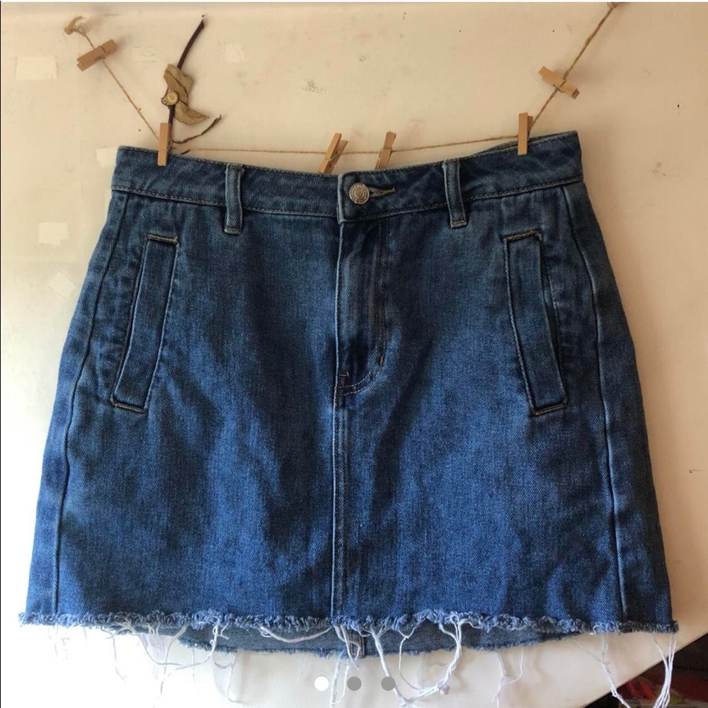 Demin skirt
